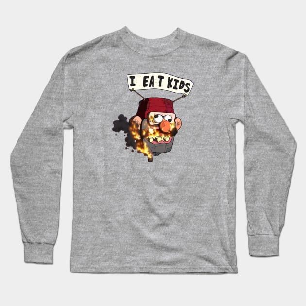 I EAT KIDS Long Sleeve T-Shirt by TheDeet